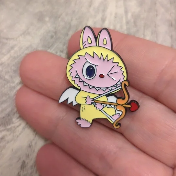 3/$30  Labubu - 💛 Enamel Pin - Picture 2 of 3